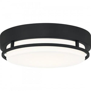 Quoizel HAL1612EK Hale Flush mount led light earth black Flush Mount