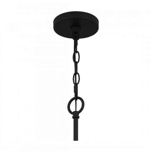 Quoizel COX5021MBK Cox Chandelier 4 lights matte black Chandelier