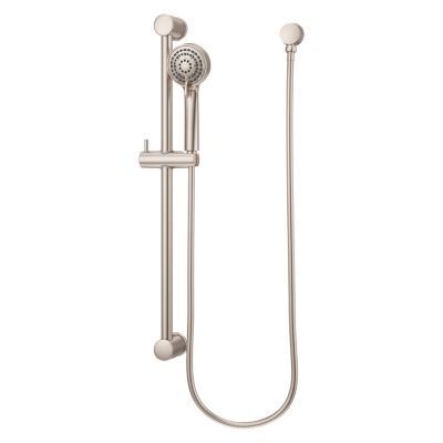 Pfister Brushed Nickel Ada Handheld Shower With Slide Bar