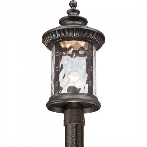Quoizel CHI9011IB Chimera Outdoor post impr brnz Outdoor Lantern