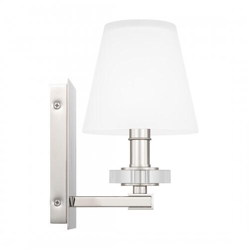 Quoizel KLS8605PK Kelsey Glen Wall 1 light polished nickel Wall Sconce