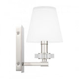 Quoizel KLS8605PK Kelsey Glen Wall 1 light polished nickel Wall Sconce