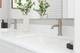 Colfax Single Control 4" Centerset Bathroom Faucet in Brushed Nickel