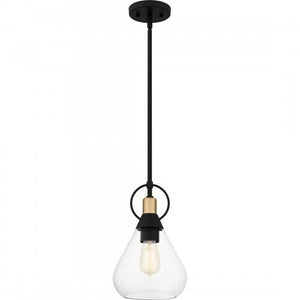 Quoizel QPP6187MBK Quoizel Piccolo Pendant Mini pendant 1 light matte black Mini Pendant