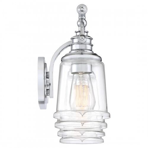 Quoizel GRT8604C Grant Bath 4 light polished chrome Bath Light