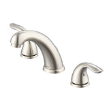 Gerber G0043375BN Brushed Nickel Viper Two Handle Widespread Lavatory Faucet W/ 50/50...
