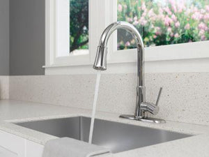 Pfister Polished Chrome 1-handle Pull-down Kitchen Faucet G529-PF2C