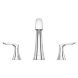 Weller 2-Handle Roman Tub Trim in Polished Chrome