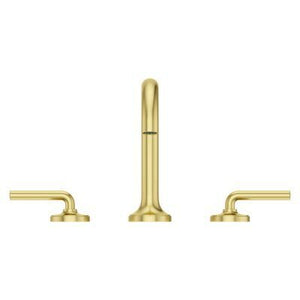 Pfister Brushed Gold 2-handle 8" Widespread Bathroom Faucet LG49-TNT3BG