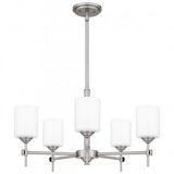 Quoizel ARI5026AP Aria Chandelier 5 lights antique polished nic Chandelier