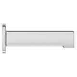 Squared Non-Diverting Tub Spout in Polished Chrome
