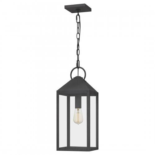 Quoizel TPE1508MB Thorpe Mini pendant 1 light mottled black Mini Pendant