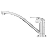 Pfirst Series 1-Handle Kitchen Faucet with Side Spray in Polished Chrome
