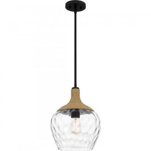 Quoizel QPPC5603MBK Quoizel Piccolo Pendant Mini pendant 1 light matte black Mini Pendant