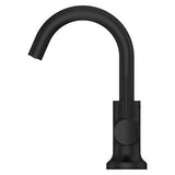 Tenet Single Control 4" Centerset Bathroom Faucet in Matte Black