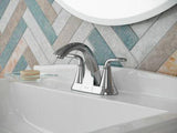 Pasadena 2-Handle 4" Centerset Bathroom Faucet in Polished Chrome