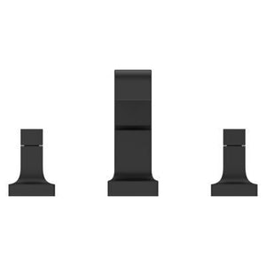Matte Black 2-handle Deck Mounted Roman Tub Trim Without Handles RT6-5VRVB
