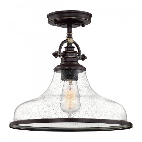 Quoizel GRTS2814PN Grant Pendant 1 light palladian bronze Pendant