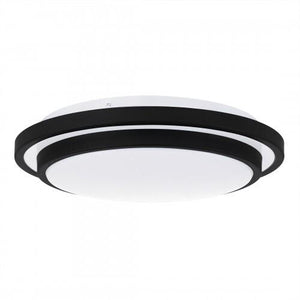 Quoizel IVG1614MBK Irving Flushmount led matte black Semi-Flush Mount