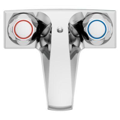 Pfister Polished Chrome Pfirst Series Centerset Bath Faucet LG143-5000