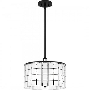 Quoizel SGL2814MBK Seigler Pendant 3 lights matte black Pendant
