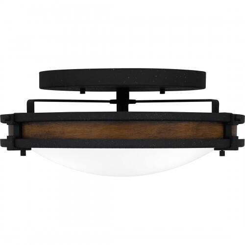 Quoizel QFL5610NI Quoizel Flush Mount Flush mount 3 lights natural iron
