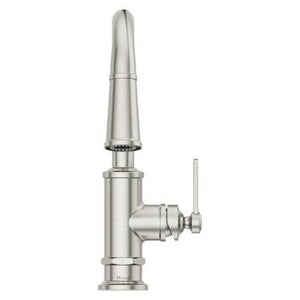 Pfister Stainless Steel 1-handle Pull-down Bar/prep Kitchen Faucet GT572-TDS