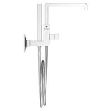 Verve Wall-mount Tub Filler without Handles in Polished Chrome