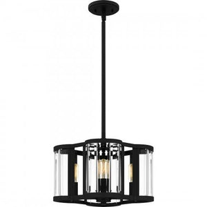 Quoizel QP6193MBK Quoizel Pendant Pendant 4 lights matte black Pendant