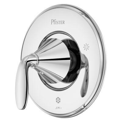 Pfister Polished Chrome 1-handle Tub & Shower Valve Only Trim