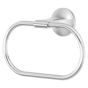 Pfirst Modern Towel Ring in Polished Chrome