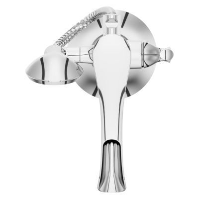 Pfister Polished Chrome Tub Filler With Hand Shower LG6-1RH1C