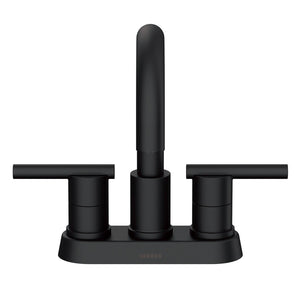 Gerber D307058 Parma Two Handle Centerset Bathroom Faucet With Metal Touch DOWN...