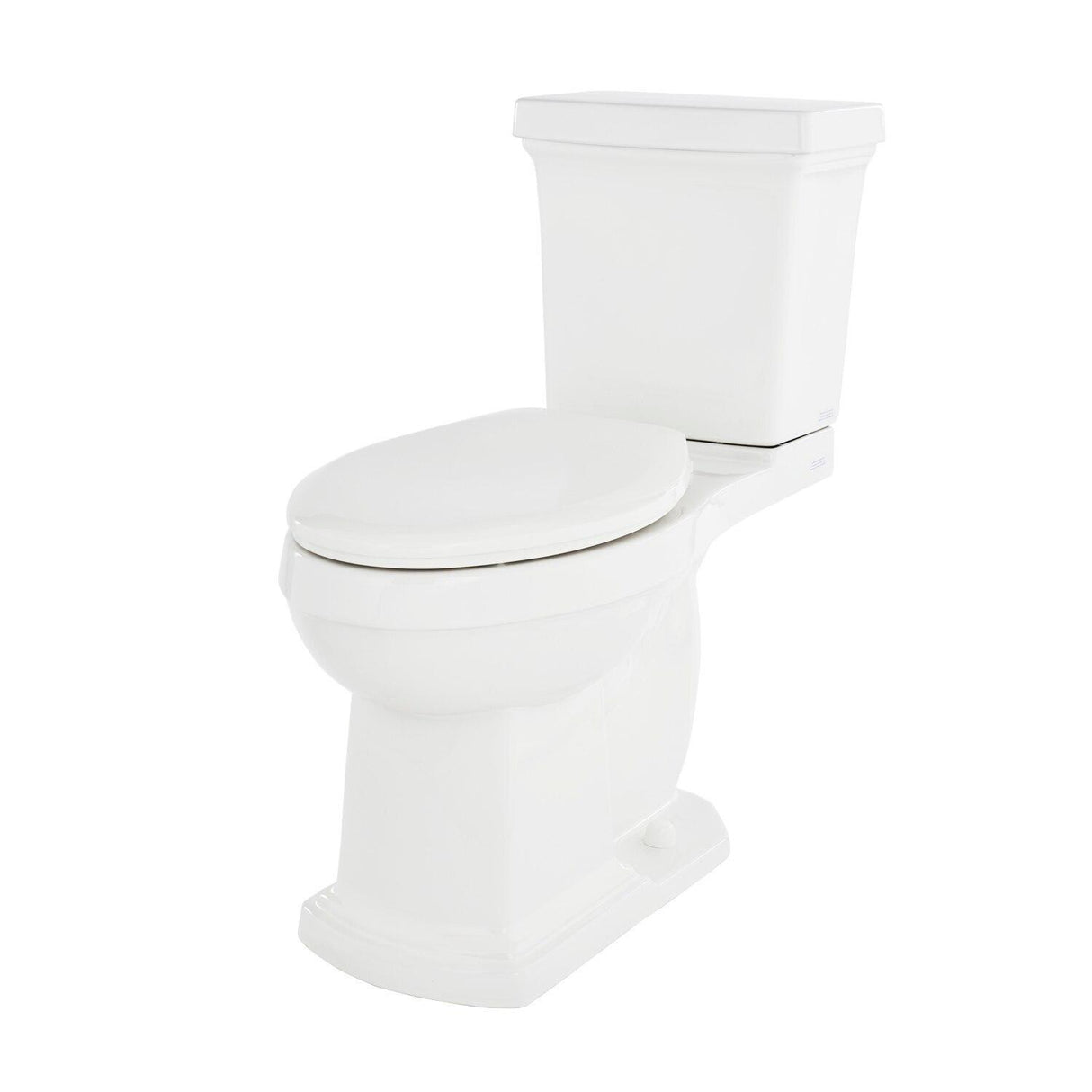 Gerber G0020191 White Hinsdale 1.28 Gpf 12" Rough-in Two-piece Elongated ERGOHEI...