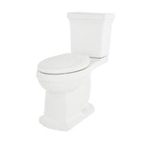 Gerber G0020191 White Hinsdale 1.28 Gpf 12" Rough-in Two-piece Elongated ERGOHEI...
