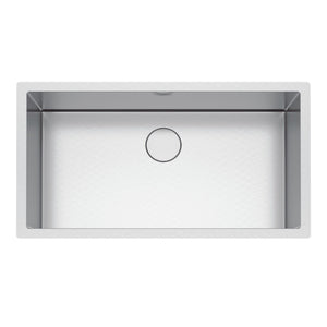 FRANKE PS2X110-33 Professional 2.0 35.5-in. x 19.5-in. 16 Gauge Stainless Steel Undermount Single Bowl Kitchen Sink -PS2X110-33 In Diamond