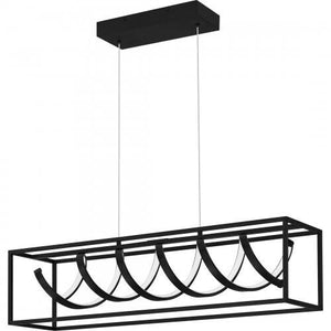 Quoizel PCARN132MBK Amaranth Island led light matte black Island Light