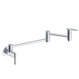 Gerber D205058 Chrome Parma Wall Mount Kitchen Pot Filler