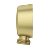 Shower Drop Elbow in Brushed Gold