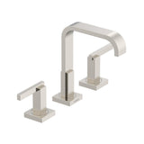 Gerber D304644BN Brushed Nickel Sirius Two Handle Widespread Lavatory Faucet