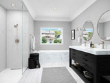McAllen Single-Control Bathroom Faucet in Spot Defense Brushed Nickel