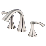Gerber D304222BS Antioch Two Handle Widespread Lavatory Faucet - Satin Black