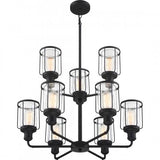 Quoizel LUD5028EK Ludlow Chandelier 9 light earth black Chandelier