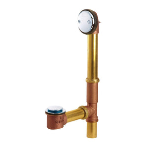 Gerber G0041848 Chrome Classics Auto Trip 20 Gauge Drain for Standard Tub