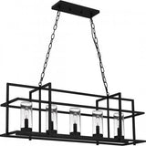 Quoizel DMN537EK Damien Outdoor chandelier 5 lights earth black Island Light