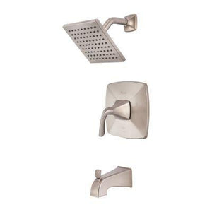 Bronson 1-Handle Tub/Shower Trim in Brushed Nickel