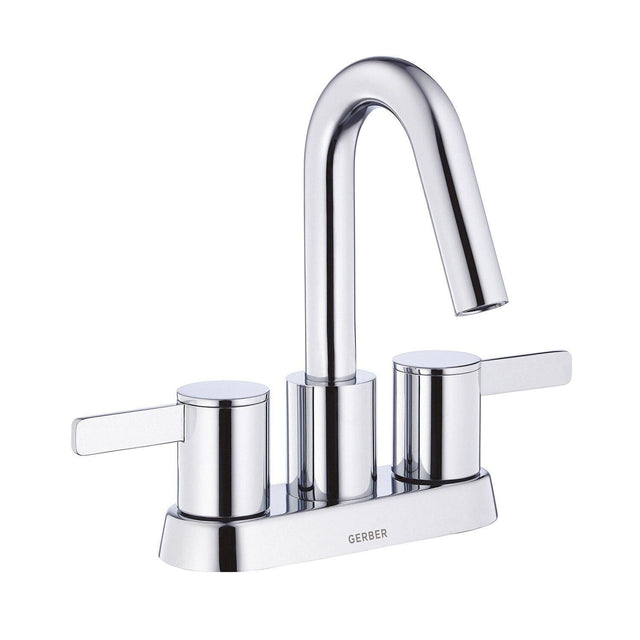Gerber D301130 Chrome Amalfi Two Handle Centerset Lavatory Faucet