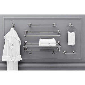 Pfister Polished Chrome Tisbury Towel Rack BTR-TB2C