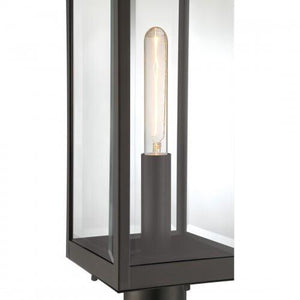 Quoizel WVR9007WT Westover Outdoor post 1 light western bronze Outdoor Lantern