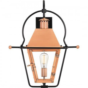Quoizel RO8418AC Rue De Royal Outdoor wall 1 light aged copper Outdoor Lantern